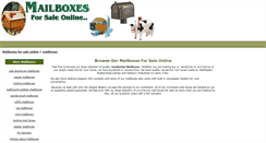 Desktop Screenshot of mailboxes-for-sale.partnersinsuccess.net