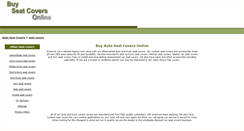 Desktop Screenshot of buy-seat-covers-online.partnersinsuccess.net